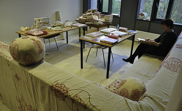 Seet van Hout's studio at Donders Institute